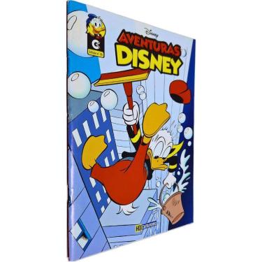 Imagem de Quadrinhos HQ Gibi Graphic Novel Formatinho 13,50x19 cm Lombada com Grampos Aventuras Disney Edição nº 26 Culturama