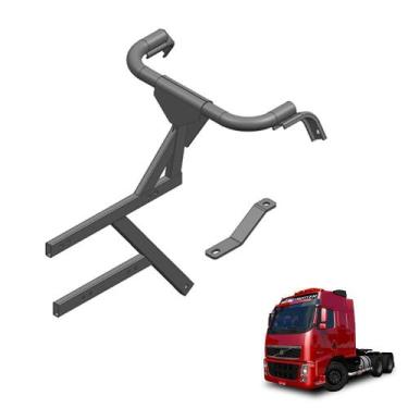 Imagem de Suporte Entre Eixo Paralama Volvo Fh 2021 Feixe Mola - GR Sul