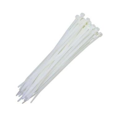Imagem de 100 Abraçadeira Nylon Branca Fios e Cabos 350x4,8mm - Starfer