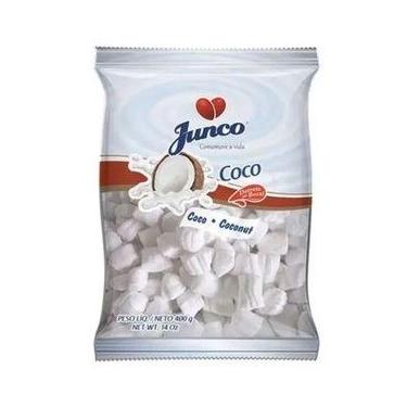 Imagem de Bala de Coco Junco Pacote 400g, COCO