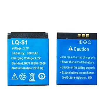 Imagem de 2 peças M3 bateria de relógio inteligente LQ - S1 bateria de relógio de telefone inteligente é suficiente bateria de grande capacidade LQ - S1