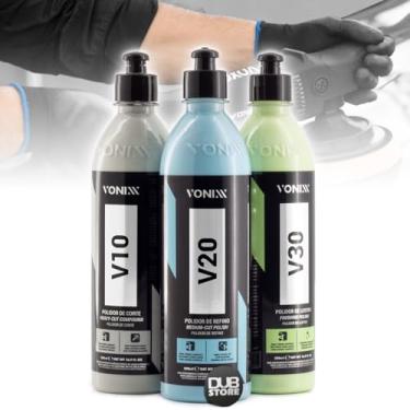 Imagem de Kit Polidores Corte, Refino e Lustro Vonixx