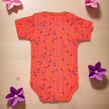 Imagem de Body Bebê Menina Primavera de Pássaros Estilo até 12 meses - Era Uma V