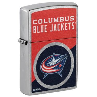Imagem de Zippo NHL Columbus Blue Jackets 2024 Street Chrome Pocket Lighter