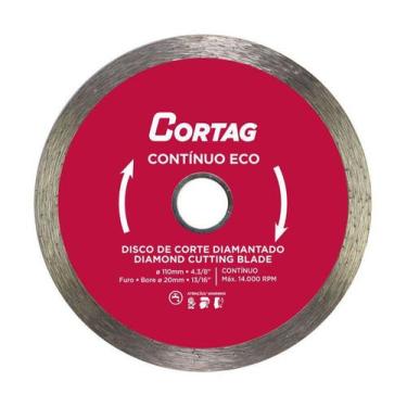 Imagem de Disco de Corte Cortag Diamantado Contínuo Eco 110 X 20 mm - CORTAG/JUN