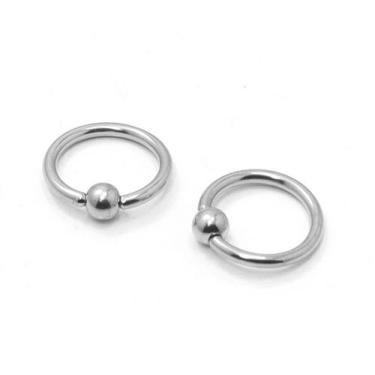 Imagem de Piercing Captive Aço Cirúrgico 1.2mm - M2 Piercing, 8mm
