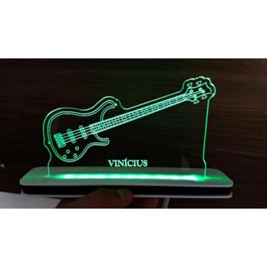 Imagem de Luminária Decorativa com LED Contrabaixo Strinberg - Hobbies do Ofício