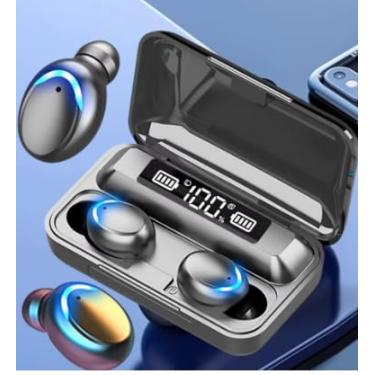 Imagem de Fone De Ouvido Sem Fio F9-5 Display LED Power Bank, Áudio Premium