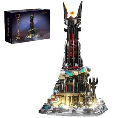 Imagem de LordBiulder Dark Tower Building Set, Magic Castle Building Blocks Set, Castle Architecture Bricks with LED Lights, Collection Gift for Adults, 1224 Pieces