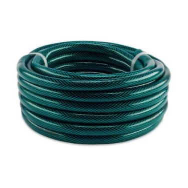 Imagem de Mangueira de Jardim Trançada Flexível 1/2" 2,0mm 100 PSI Verde 100M - 