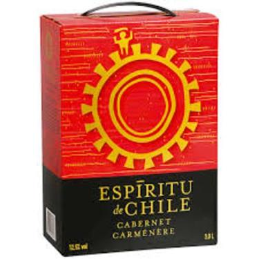 Imagem de Vinho Espiritu de Chile Cabernet & Carmenére Tinto Seco Embalagem Bag 