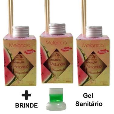 Imagem de 3 Aromatizador Ambiente Vareta Difusor Cheiroso Perfume Casa 100ml Odo