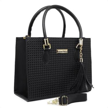 Imagem de Lançamento bolsa feminina trança material escamado - LORENA VITORIA, P