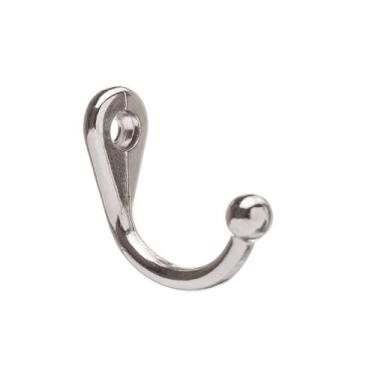Imagem de Gancho Pequeno Porta Chaves Metal Decoração Mdf 10 Peças + Parafusos -