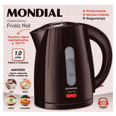 Imagem de Jarra Eletrica Mondial CE-07 Pratic Hot - 1L - 1200W - 220V - Preto, 2
