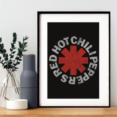 Imagem de Quadro Decorativo Red Hot Chili Peppers 60X48Cm - Quadros On-Line