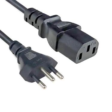 Imagem de Cabo energia preto padrao novo - GENERIC