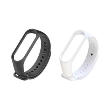 Imagem de Pulseiras de Silicone para Xiaomi Mi Band 7, 6, 5, 4 e 3 - Acessórios 