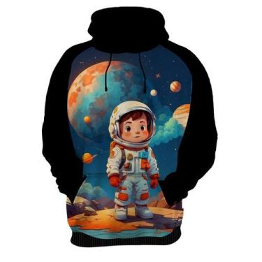 Imagem de Moletom Casaco Cri.anças Astronautas Planetas Galáxias 6 - Enjoy Shop,