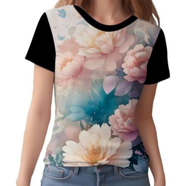 Imagem de Camisa Camiseta Estampa Art Floral Flor Natureza Florida 11 - Enjoy Sh