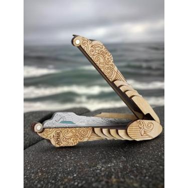 Imagem de Shamanicshop Harpa judaica de D. Glazyrin/Aria (em caixa de madeira) - Instrumento musical de boca profissional (harpa de mandíbula) Som bonito Excelente qualidade original maultrommel russo (harpa de