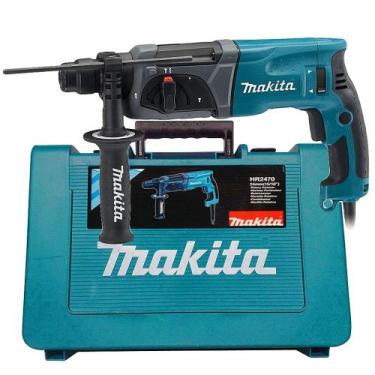 Imagem de Martelete Rotativo Rompedor 800W HR 2470 220V com Maleta MAKITA