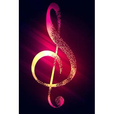 Imagem de lyrics journal notebook for pianno and guitar: songwriting notebook for pianno and guitar and all musical instrument/lyrics in my head/lyrics in my ... kids/for adults/for school and business.