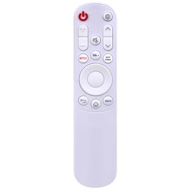 Imagem de AKB76039323 Controle remoto de substituição compatível com LG StanbyME Go 68.6 cm Class LED Full HD Smart webOS Touch Screen com design de pasta 27LX5QKNA 27LX5QKNA.AAU 27LX5QKNA.AWP 27LX5QKNA.AEU