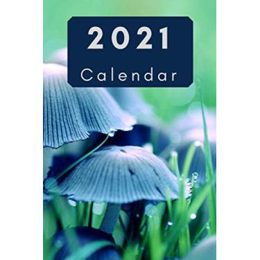 Imagem de 2021 Calendar: Calendar /Planner 2021Calendar whit theme from forest life. Mashroom Picker Calendar, Forester Calendar. Jan 2021-Dec 2021. Weekly and Monthly Planner