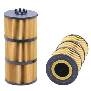 Imagem de BAIZHIHUA EO-10050-L Oil/Lube Filter Replaces A4721800109 LF17511 P7505 P551005 LP5090 57909 Compatible with Detroit Diesel DD13 DD15 DD16 Freightliner Cascadia Mercedes Western Star Trucks & Buses