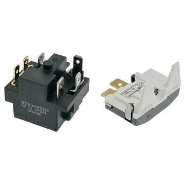 Imagem de ORIGPARTS- QPE2-A4R7MD3 6Pin Geladeira Freezer PTC Relé de Partida/Partida e Protetor de Sobrecarga Compatível com Midea, Magic Chef, Danby