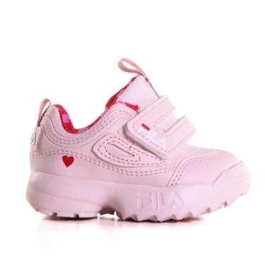 Imagem de Tênis Fila Disruptor Infantil Rosa