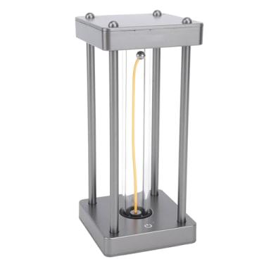 Imagem de Abajur de Mesa, Abajur Regulável Com Controle de Toque e Porta de Carregamento USB, Luz Noturna Portátil Recarregável Sem Fio, Abajur de Mesa de Cabeceira para Casa, Quarto