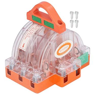 Imagem de Interruptor de Faca Desconectado, Interruptores de Energia Laranja de Lançamento Duplo de 3 Antichoque Elétrico 63A AC380V para Gerador de Backup