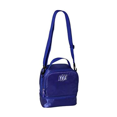 Imagem de Lancheira com Compartimento Extra 02 Divisões YES AZUL