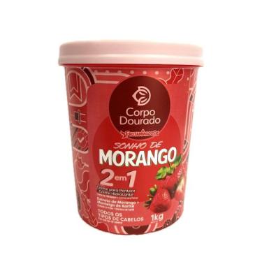Imagem de Creme Multifuncional de Pentear e Hidratante Sonho de Morango 1kg Corp