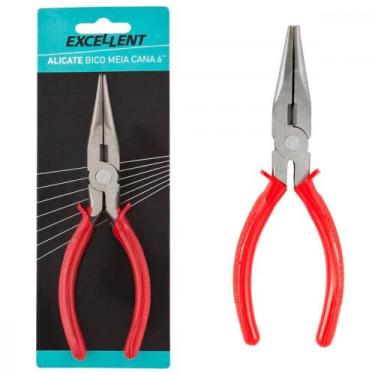 Imagem de Alicate Bico Meia Cana Eda 6'' Excellent - 2Me