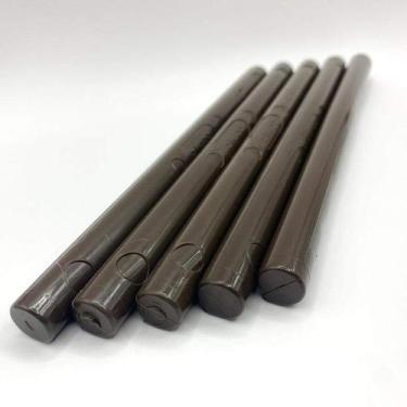 Imagem de Cola Queratina Suíça p/ Mega Hair em Bastão Marrom Escuro 5 und - Swis