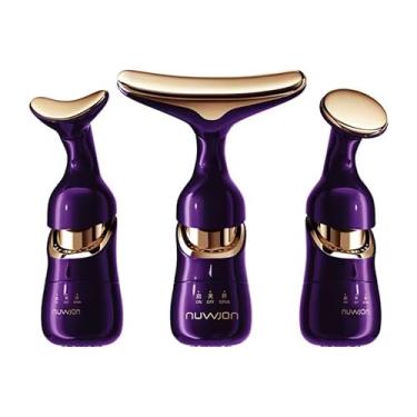 Imagem de Dispositivo de Beleza Facial 3 em 1 de Luxo, Massagem Facial, Aperto de Pele, Anti-Rugas e Anti-Envelhecimento