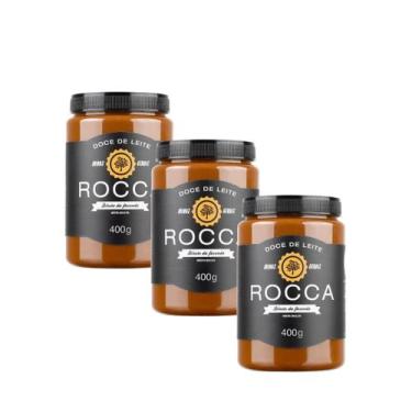 Imagem de Kit 03 Unidades Doce De Leite Rocca Tradicional Pote 400g