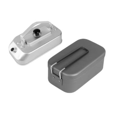 Imagem de Deevoka Campa de chaleira ao ar livre Caixa de bento Bento Aquecimento rápido Multifuncional Lightweigh Box Lunch Recier para viagens de caminhada para