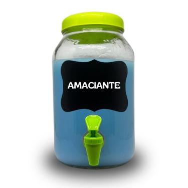 Imagem de Dispenser capacidade  de 3 litros para amaciante ou sabão liquido - Gi