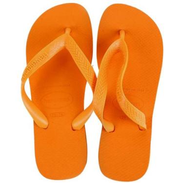 Imagem de Chinelo Feminino de Dedo Casual Havaianas Top 4000029 Cores, Amarelo, 