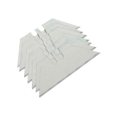 Imagem de Jogo com 10 lâminas para estilete 33x61x19mm - 0201001 - Crownman