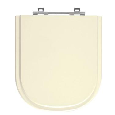 Imagem de Tampa de Vaso Flox Bege Tampa para Vaso Fiori de Madeira Laqueada - SI