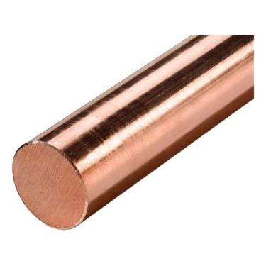 Imagem de Cobre puro Ø5/8' (15,87mm) X 3000mm( 3 Metros) Tarugo Vergalhão - Elum