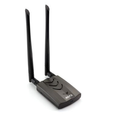 Imagem de Adaptador Wi-Fi alfa de banda dupla de longo alcance AC1200 USB 3.0 tipo C
