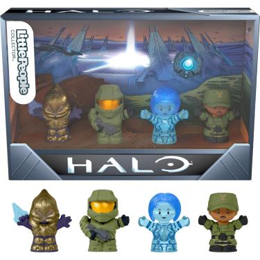 Imagem de Conjunto de figuras Little People Collector Halo, edição de videogame