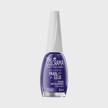 Imagem de Esmalte colorama universo paralelo cor roxo metaverso 8ML
