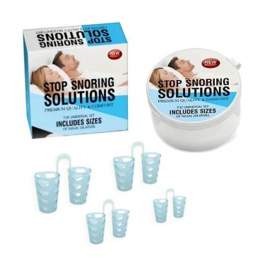 Imagem de Dilatador Nasal Anti Ronco Apneia Do Sono C/4 Tampão Ronco